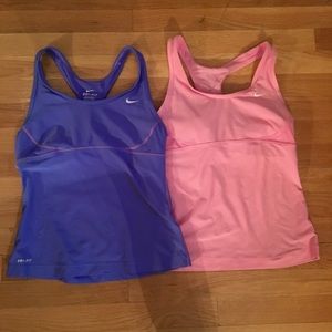2 NIKE WORKOUT TANKS FOR 1 PRICE